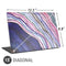 Violet Watercolor Geode Universal Laptop 15in (12.2 x 8.8in) Skin