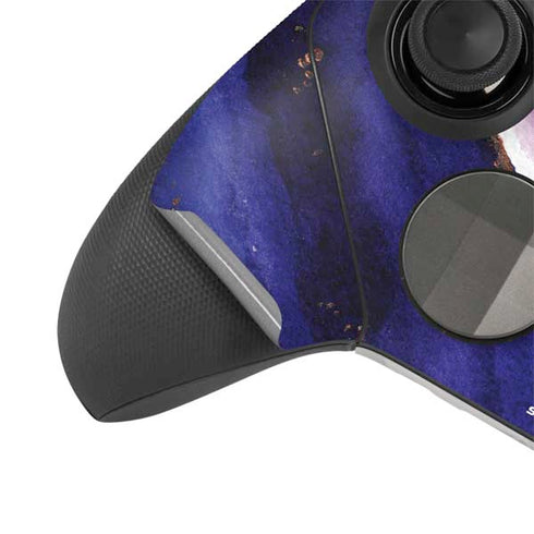 Violet Watercolor Geode Xbox Elite Wireless Controller Series 2 Skin