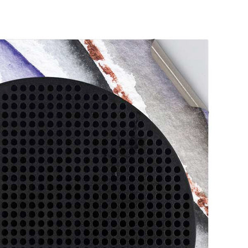 Violet Watercolor Geode Xbox Series S Console Skin