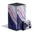 Violet Watercolor Geode Xbox Series X Bundle Skin
