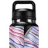 Violet Watercolor Geode YETI Rambler 36oz Bottle Skin