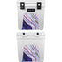Violet Watercolor Geode YETI Roadie 24 Hard Cooler Skin
