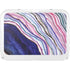 Violet Watercolor Geode YETI Tundra 35 Hard Cooler Skin