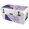 Violet Watercolor Geode YETI Tundra 65 Hard Cooler Skin