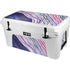Violet Watercolor Geode YETI Tundra 65 Hard Cooler Skin