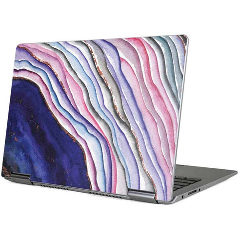 Violet Watercolor Geode Yoga 710 14in Skin