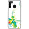 Virescent Harmony Galaxy A21 Clear Case