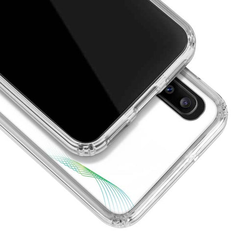 Virescent Harmony Galaxy A30 Clear Case