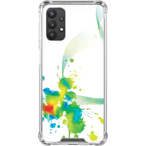Virescent Harmony Galaxy A32 5G Clear Case