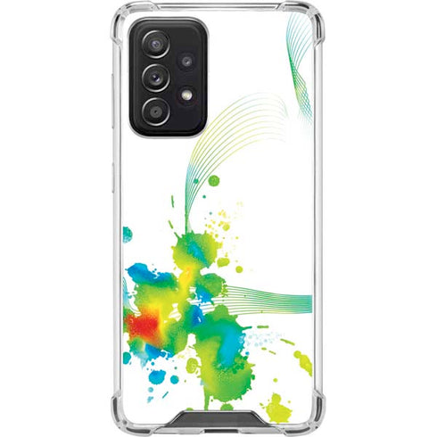 Virescent Harmony Galaxy A52 5G Clear Case