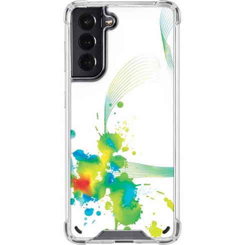 Virescent Harmony Galaxy S21 5G Clear Case