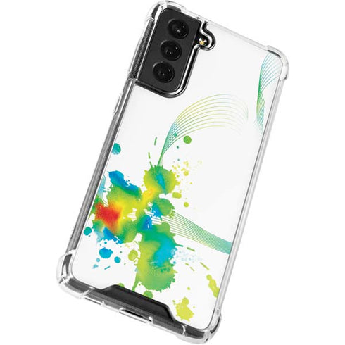 Virescent Harmony Galaxy S21 FE Clear Case