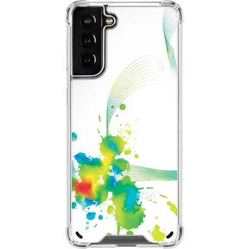 Virescent Harmony Galaxy S21 Plus 5G Clear Case