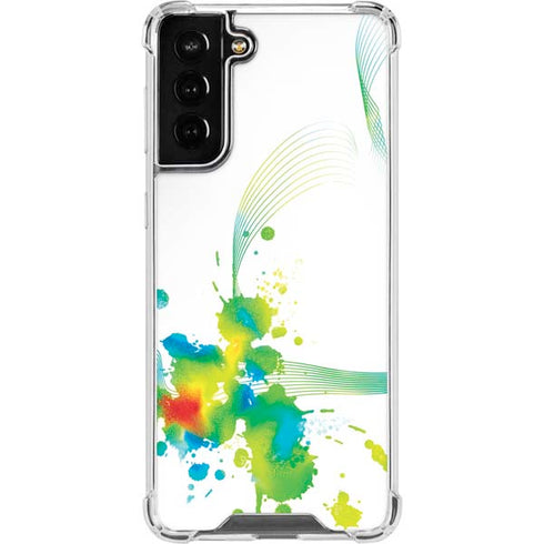 Virescent Harmony Galaxy S22 Plus Clear Case