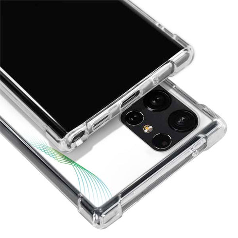 Virescent Harmony Galaxy S22 Ultra Clear Case
