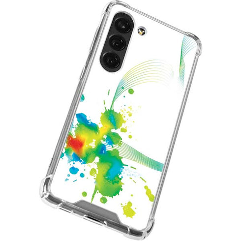 Virescent Harmony Galaxy S23 Clear Case