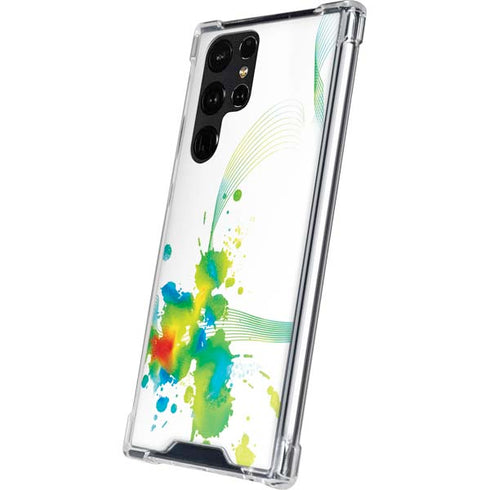 Virescent Harmony Galaxy S24 Ultra Clear Case