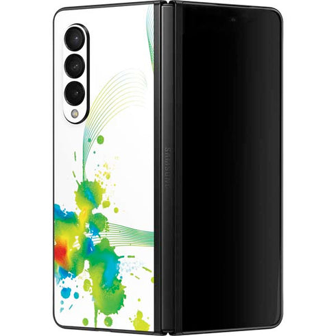 Virescent Harmony Galaxy Z Fold3 5G Skin