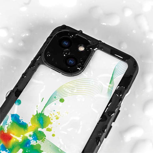 Virescent Harmony iPhone 13 Mini Waterproof Case