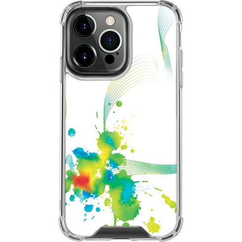 Virescent Harmony iPhone 13 Pro Clear Case