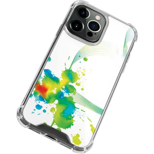 Virescent Harmony iPhone 13 Pro Clear Case