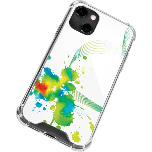 Virescent Harmony iPhone 14 Clear Case