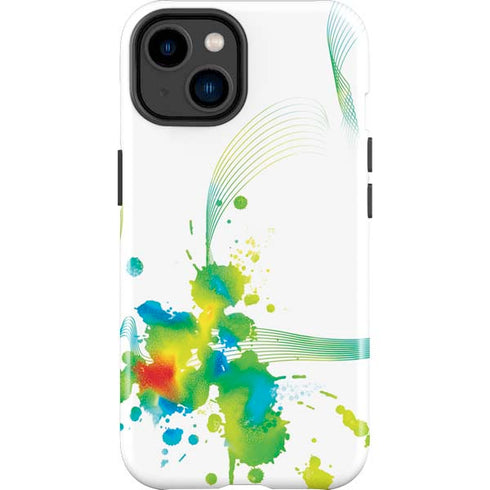 Virescent Harmony iPhone 15 Plus Impact Case