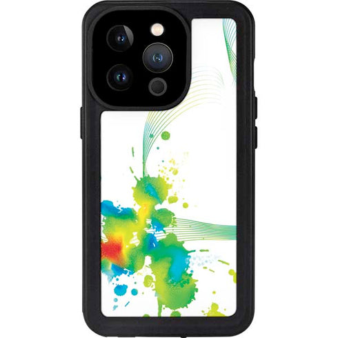 Virescent Harmony iPhone 14 Pro Waterproof Case