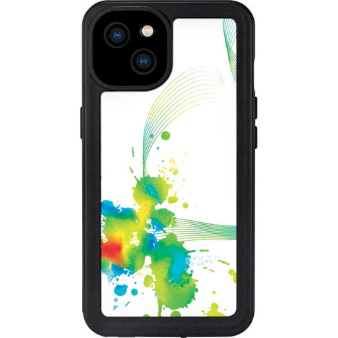Virescent Harmony iPhone 15 Plus Waterproof Case