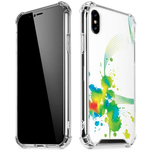 Virescent Harmony iPhone XS Max Clear Case