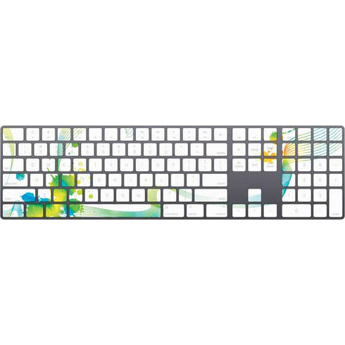Virescent Harmony Magic Keyboard with Numeric Keypad Skin