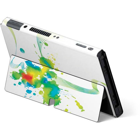 Virescent Harmony Nintendo Switch OLED (2021) Skin