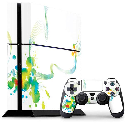 Virescent Harmony PS4 Console and Controller Bundle Skin