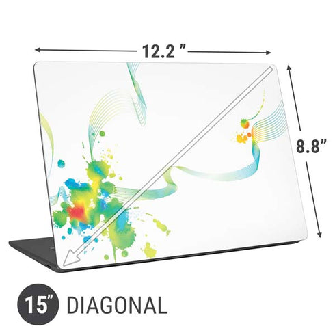 Virescent Harmony Universal Laptop 15in (12.2 x 8.8in) Skin