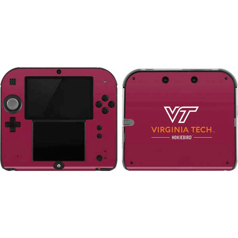 Virginia Tech Hokiebird Nintendo 2DS Skin