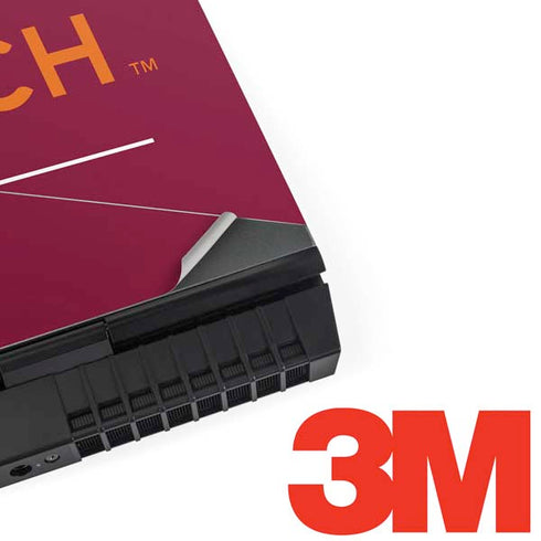 Virginia Tech Hokiebird Dell Alienware Skin