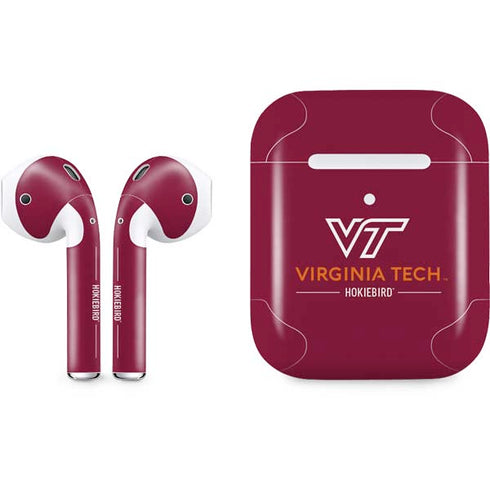 Virginia Tech Hokiebird Apple AirPods 2 Skin