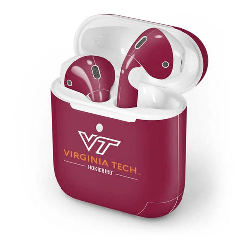 Virginia Tech Hokiebird Apple AirPods 2 Skin