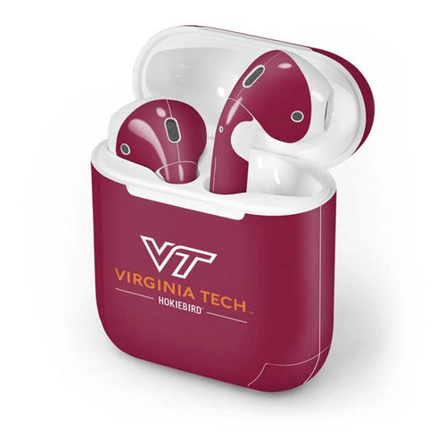 Virginia Tech Hokiebird Apple AirPods Skin