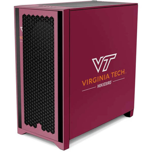 Virginia Tech Hokiebird Corsair 4000D Tempered Glass Mid-Tower ATX Case Skin