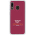 Virginia Tech Hokiebird Galaxy A20 Clear Case