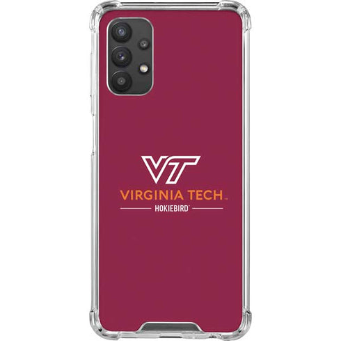 Virginia Tech Hokiebird Galaxy A32 5G Clear Case
