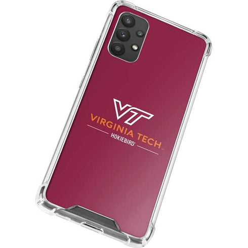 Virginia Tech Hokiebird Galaxy A32 5G Clear Case