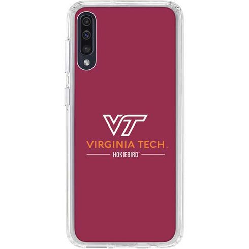 Virginia Tech Hokiebird Galaxy A50 Clear Case