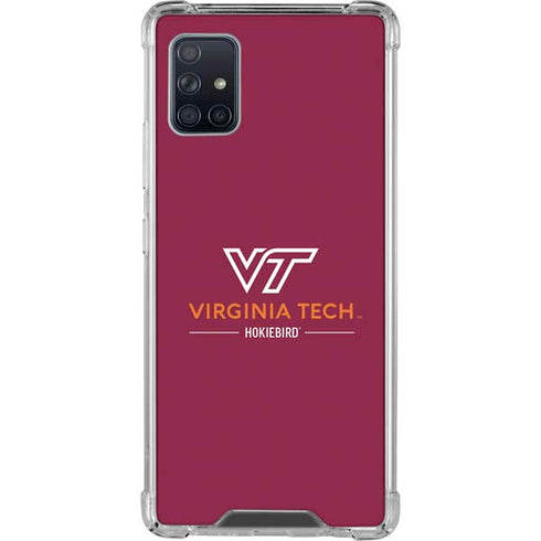 Virginia Tech Hokiebird Galaxy A51 5G Clear Case