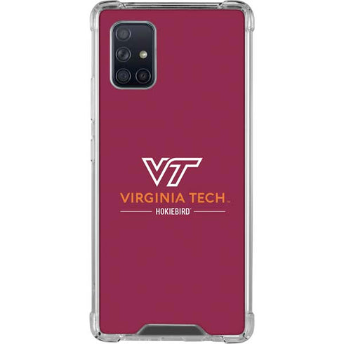 Virginia Tech Hokiebird Galaxy A71 5G Clear Case