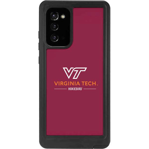 Virginia Tech Hokiebird Galaxy Note20 5G Waterproof Case