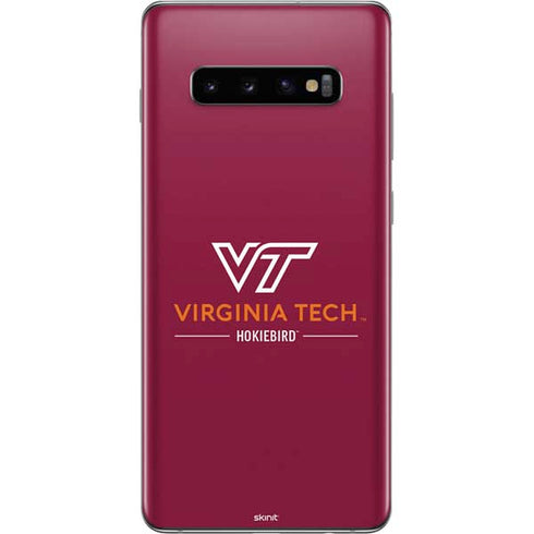 Virginia Tech Hokiebird Galaxy S10 Plus Skin