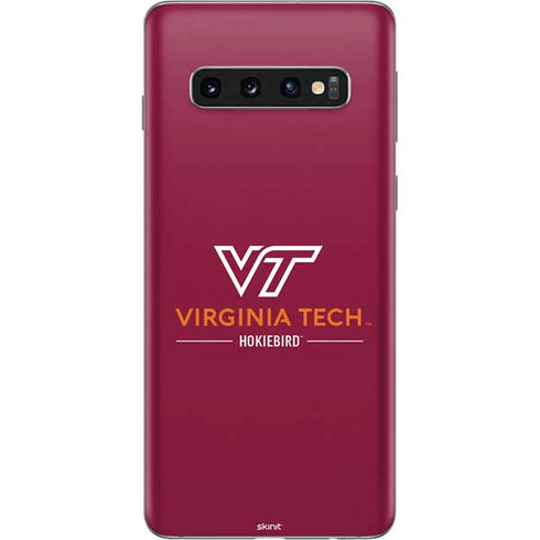 Virginia Tech Hokiebird Galaxy S10 Skin