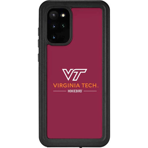 Virginia Tech Hokiebird Galaxy S20 Plus Waterproof Case